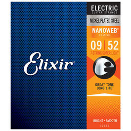 Juego Elixir Elctrica Nanoweb 7 Cuerdas 12007 (009-052)