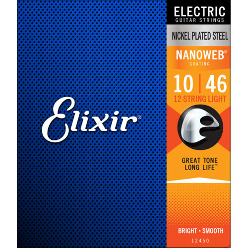 Juego Elixir Elctrica 12 Cuerdas 12450 (10-46)