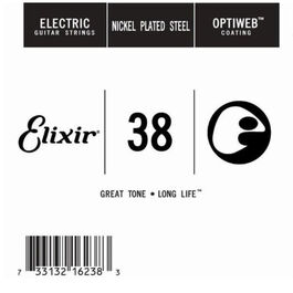 Cuerda Elctrica Elixir Optiweb 038E