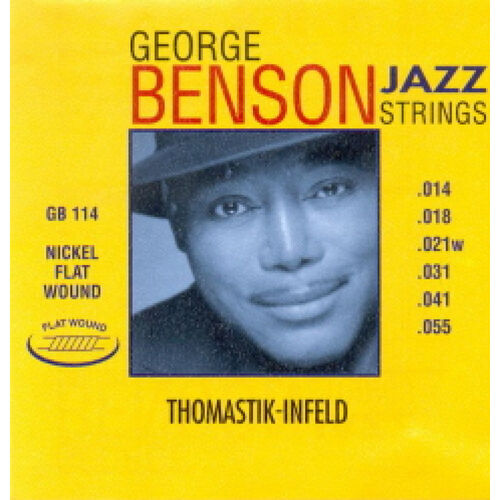 Juego Elctrica Thomastik George Benson GB-114 14-55