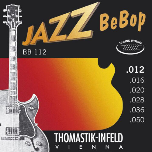 Juego Elctrica Thomastik Jazz Bebop BB-112 12-50