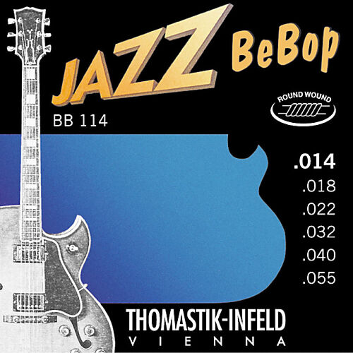 Juego Elctrica Thomastik Jazz Bebop BB-114 14-55
