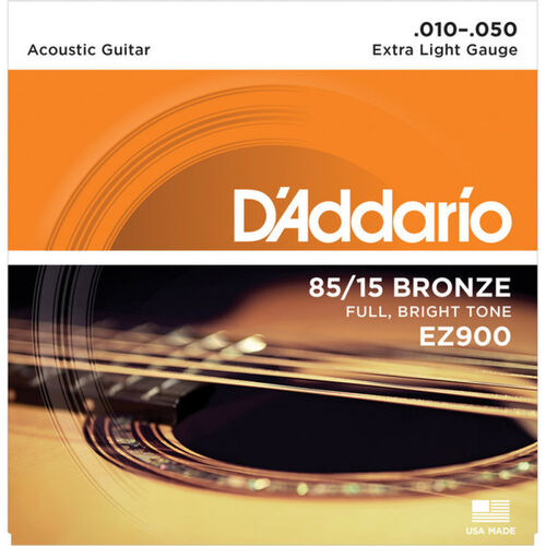 Juego D'Addario Acústica EZ-900 (010-050)