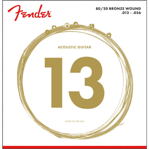 Juego Acstica Fender 70-M 80/20 Bronze 013-056