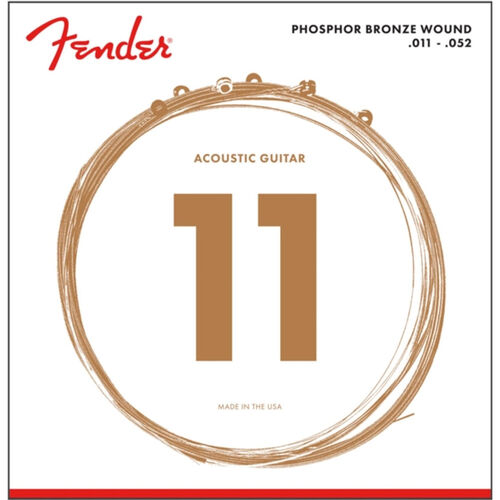 Juego Fender Acstica Phosphor Bronze 60-CL (011-052)