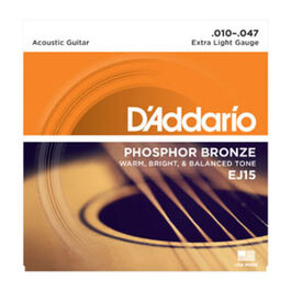 Juego D'Addario Acústica EJ-15 (010-047)