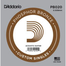 Cuerda D'Addario Acústica PB020B