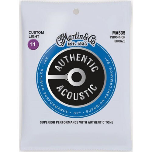 Juego Cuerdas Martin Acstica Phosphor Bronce 92/8 MA-535 (011-052)