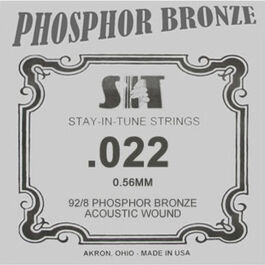 Cuerda Guitarra Acústica SIT Phosphor Bronze ,022B