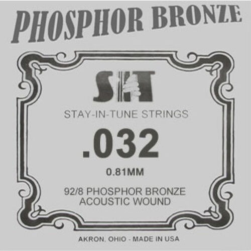 Cuerda Guitarra Acstica Phosphor Bronze SIT ,032B