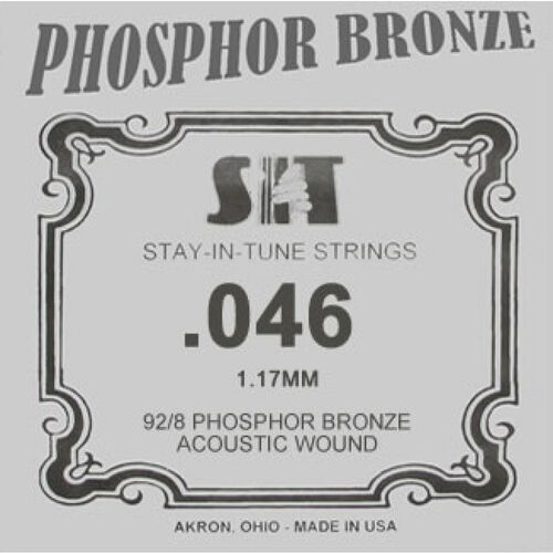 Cuerda Guitarra Acstica Phosphor Bronze SIT ,046B