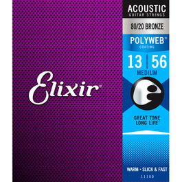 Juego Elixir Acústica Polyweb 11100 (13-56)
