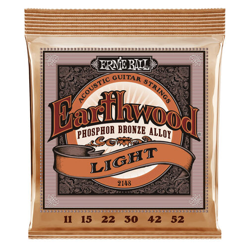 Juego Ernie Ball Phosphor Acústica 2148 (11-52)