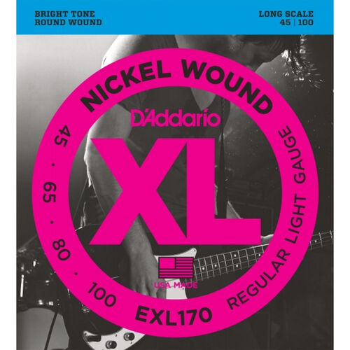 Juego D'Addario Bajo EXL-170 (045-100)