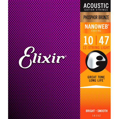 Juego Elixir Acstica 12 Cuerdas Nanoweb Ph 16152 (10)