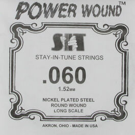 Cuerda Guitarra Baja SIT .60NR