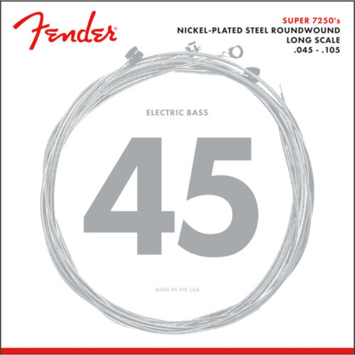 Juego Fender Bajo Eléctrico Super NPS 7250-M (045-105)