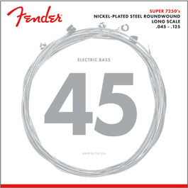 Juego Bajo Elctrico 5 cuerdas Fender Super NPS 7250-5M 045-125