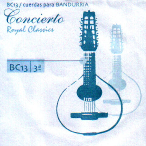 Cuerda 3 Bandurria Royal Classics Concierto BC-13