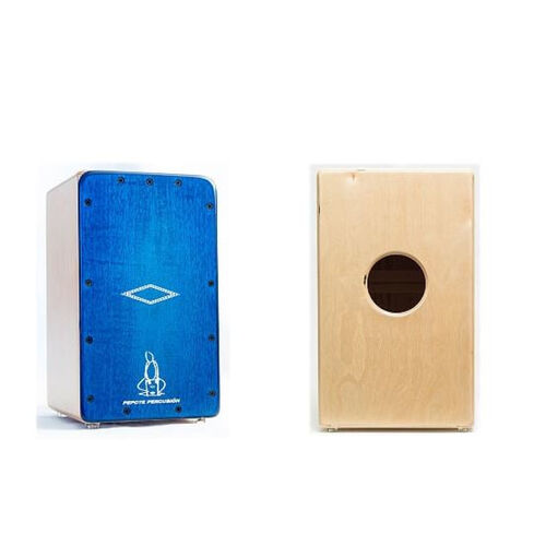Cajón Flamenco Pepote Pepillo Tapa Azul ( 2 a 5 Años )