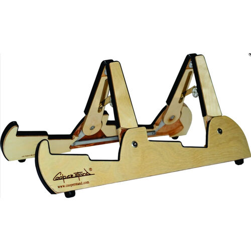 Soporte Doble para Guitarra Cooperstand Pro-TB Tandem Abedul