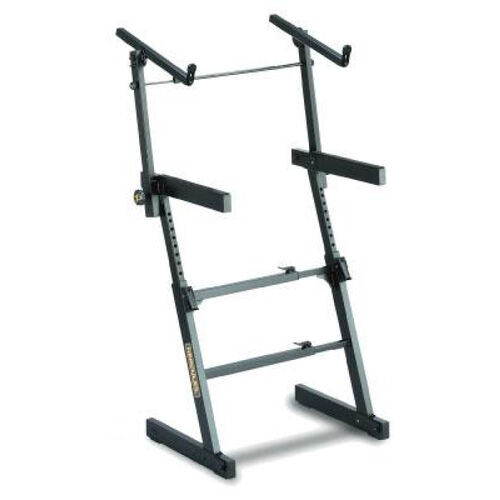 Soporte 2 Teclados Hercules Z-Automtico KS-410B