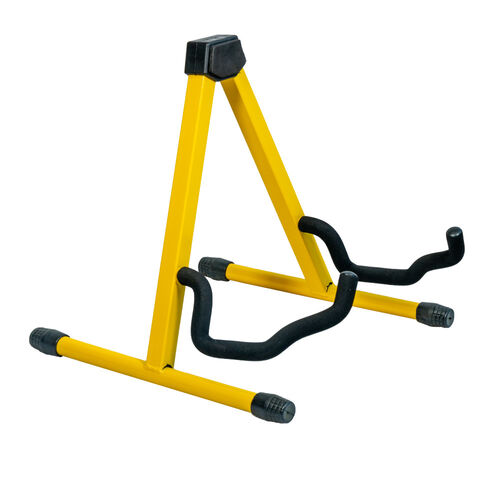 Soporte Guitarra al Suelo Amarillo TCM GS-505YE