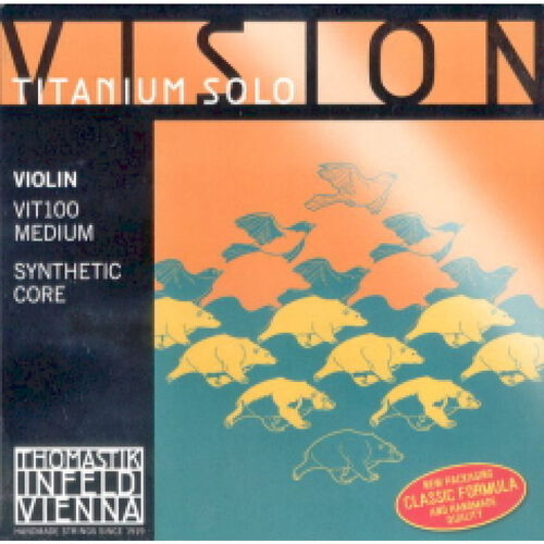 Juego Violn Thomastik Vision Titanium Solo VIT-100