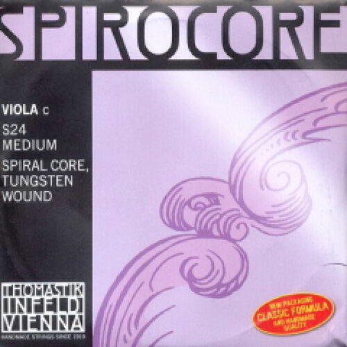 Cuerda 4 Viola Thomastik Spirocore Wolframio S-24