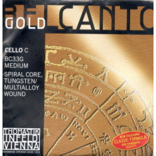 Cuerda 4 Cello Thomastik Belcanto Gold BC-33G
