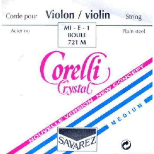 Cuerda 1ª Corelli Violín Crystal 721-M