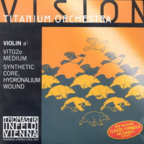 Cuerda 2 Violn Thomastik Vision Titanium Orchestra VIT-02-O