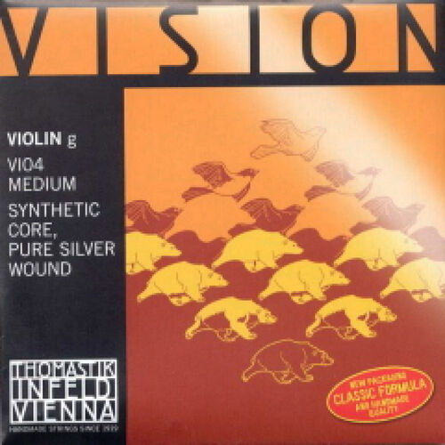 Cuerda 4ª Violín Thomastik Vision VI-04 1/4