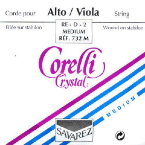 Cuerda 2ª Corelli Viola Crystal 732M