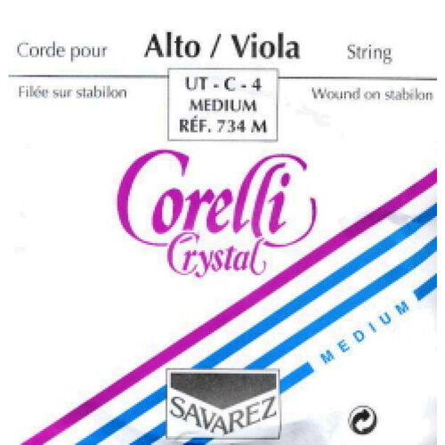 Cuerda 4 Corelli Viola Crystal 734M