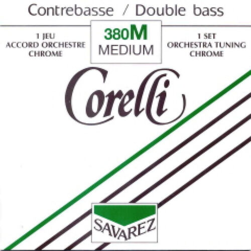 Juego Savarez Contrabajo Corelli 380M níquel
