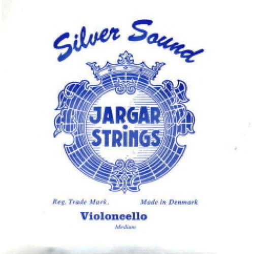 Cuerda 3 Cello Jargar Azul Plata