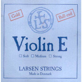 Cuerda 1ª Violín Larsen Oro Fuerte Bola