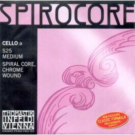 Cuerda 1 Cello Thomastik Spirocore S-25ST Fuerte