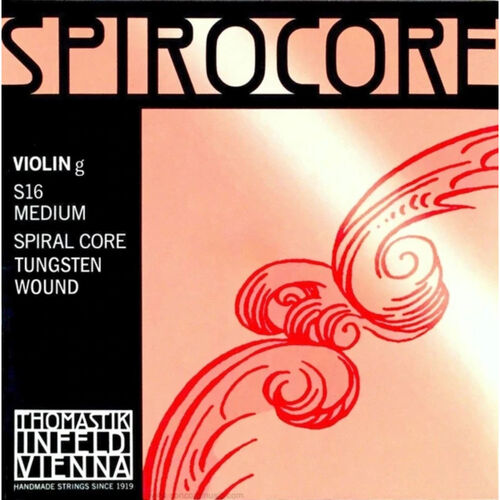 Cuerda 4 Violn Thomastik Spirocore S-16 Wolframio