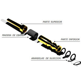 Tudel Oboe Gualco 47mm Plata