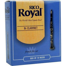 Caja 10 Cañas Clarinete Rico Royal 2½