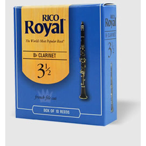 Caja 10 Cañas Clarinete Rico Royal 3