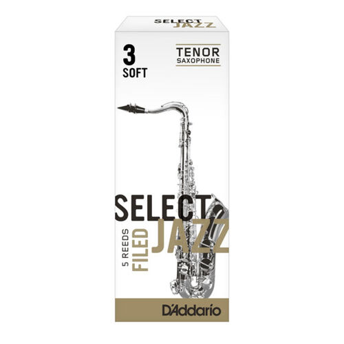 Caja 5 Caas Saxo Tenor Select Jazz Rico Select 3 Suave Filed