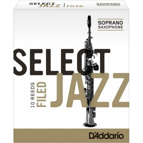 Caja 10 Caas Saxo Soprano Rico Select Jazz 2 Media Filed