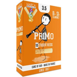 Caja 10 Cañas Clarinete Marca Primo 3½