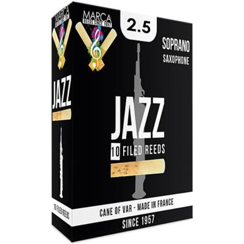 Caja 10 Caas Saxo Soprano Marca Jazz Filed 2