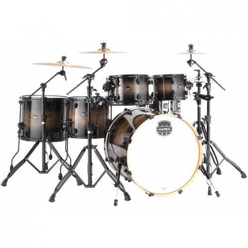 Bateria Mapex Armory Ar628sfutk Fast Black Dawn