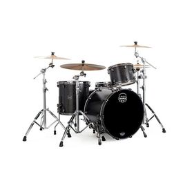 Bateria Mapex Saturn Sv481xbkfb Flat Black Maple Burl
