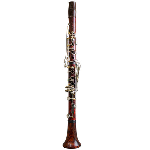 Clarinete Sib Backun Q Series Cocobolo 18 Llaves Plata y Pilares Oro